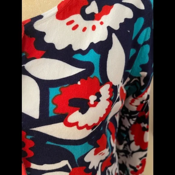 August Silk Heritage Button Down Colorful Cardigan - Picture 3 of 6